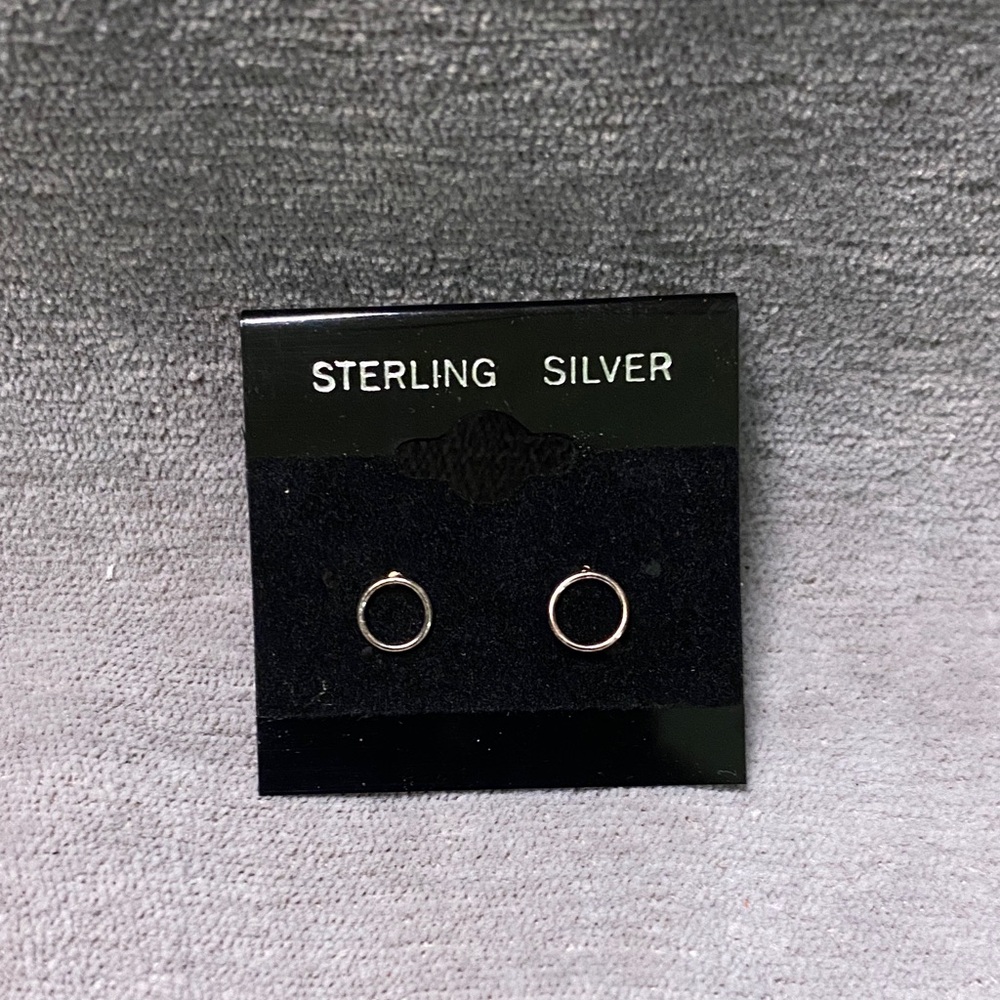 Sterling Silver Hoop Earrings